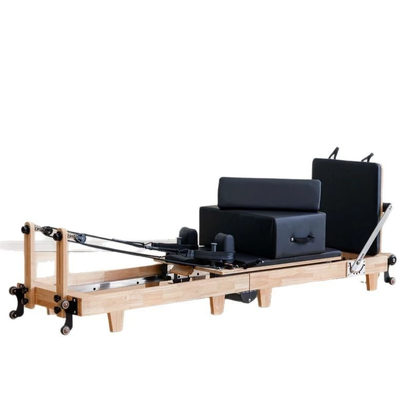 Pilates Yoga Same - ピラティス コアベッド 折りたたみ式 オーク材 ホームヨガスタジオ ジム