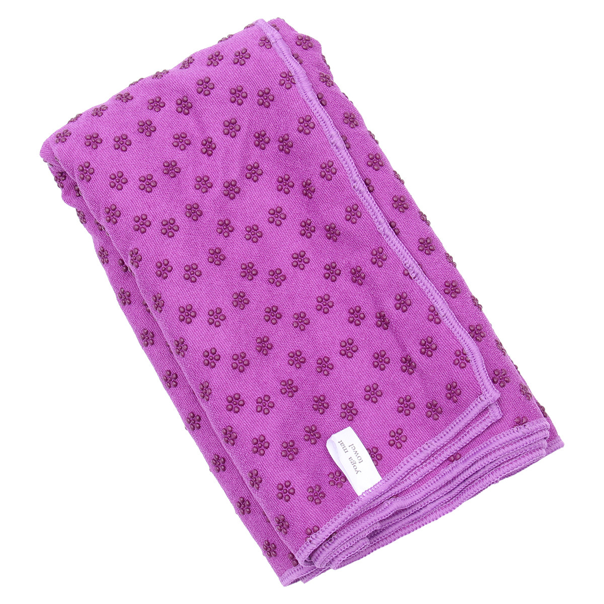 Mat Pilates Yoga - 1枚入り ヨガマット 梅型PVC粒子デザイン 滑り止め 耐摩耗性 フィットネス