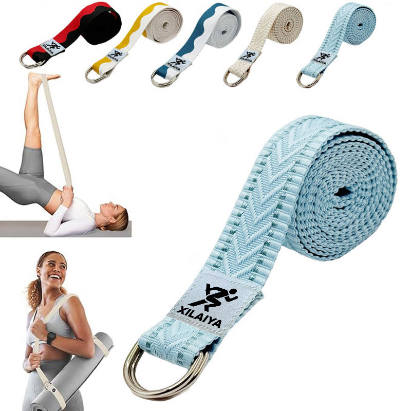 Mat Pilates Yoga - 調節可能な滑り止めストラップ、ヨガ、ピラティス、ストレッチ、フィットネス、ホームトレーニングに最適 - ヨガマットの持ち運びに最適