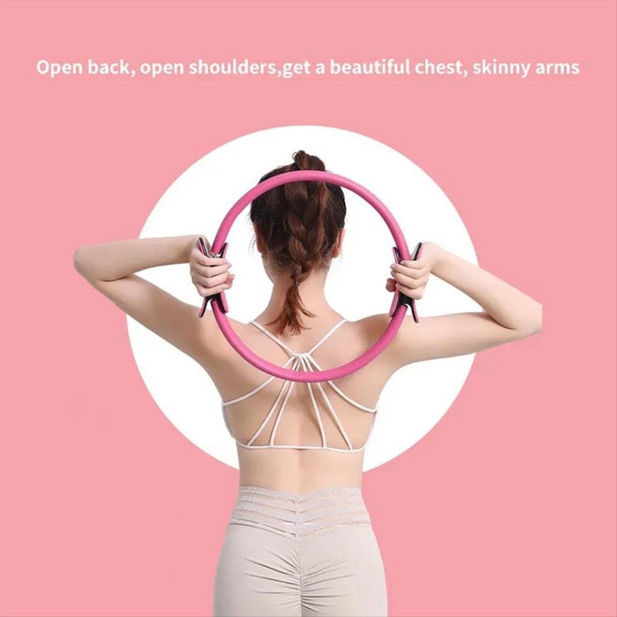 Pilates Yoga For Weight Loss - ABPF ピラティス サークル インナー＆アウター太ももを引き締めるヨガ ピラティス リング