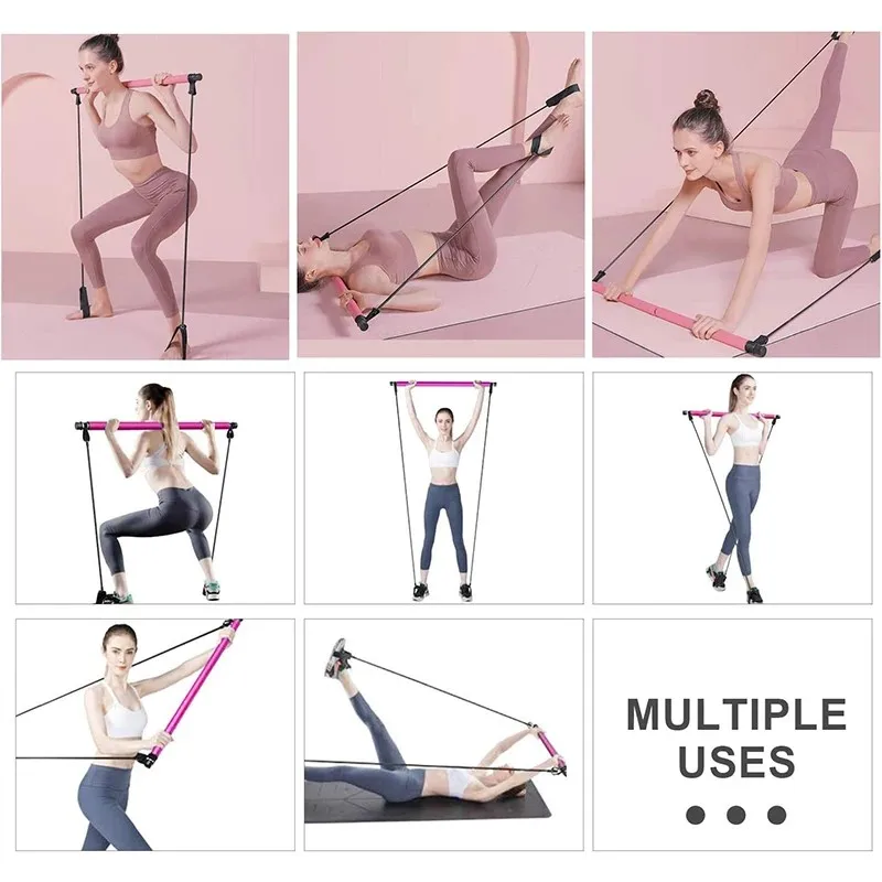 多機能ピラティスバー コンビネーションフィットネスバー ヨガ - Pilates And Yoga Combined のレビューと価格