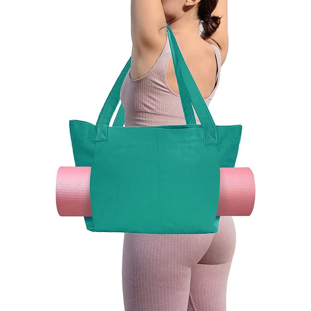 トレーニング用のポータブルキャンバスハンドバッグ,ヨガピラテ - Yoga Mix Pilates のレビューと価格
