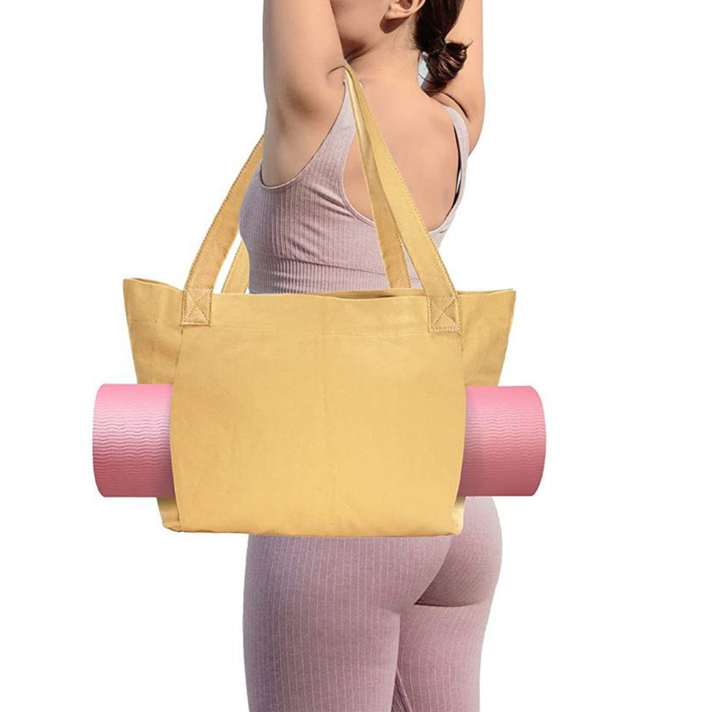 トレーニング用のポータブルキャンバスハンドバッグ,ヨガピラテ - Yoga Mix Pilates のレビューと価格