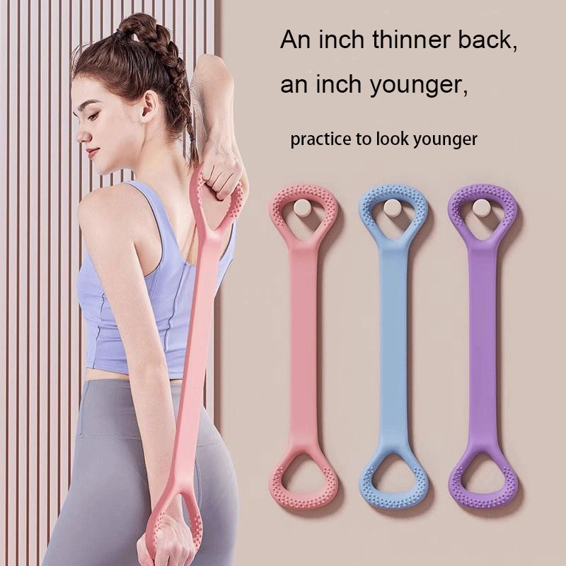 フィットネス弾性ベルトアームバックトレーニングヨガピラティス - Pilates Yoga For Weight Loss のレビューと価格