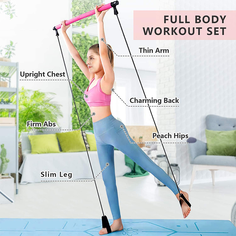 多機能ピラティスバーコンビネーションフィットネスバーヨガ胸部 - Pilates And Yoga Combined のレビューと価格