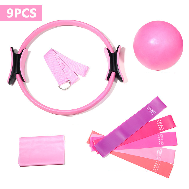 ピラティス カタツムリ セット 5点セット ヨガボール スト - Pilates And Yoga Combined のレビューと価格