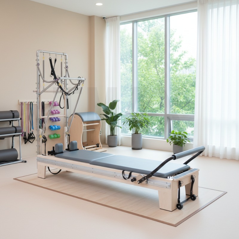 YTYIN Tmax高品質ハーフ台形コアメープル木製ベッドヨ - Home Pilates Yoga のレビューと価格