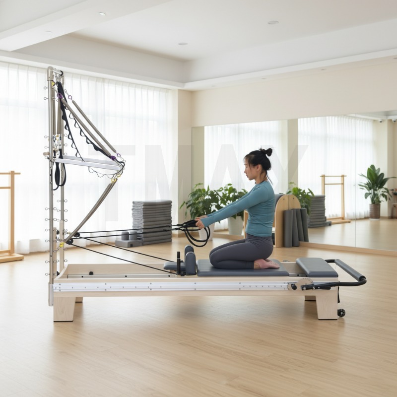 YTYIN Tmax高品質ハーフ台形コアメープル木製ベッドヨ - Home Pilates Yoga のレビューと価格