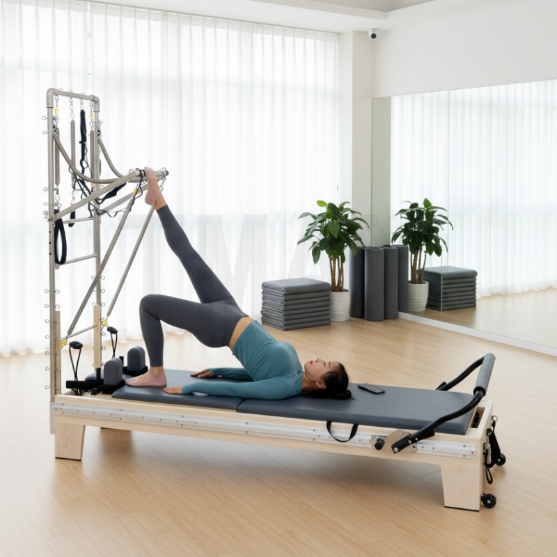 YTYIN Tmax高品質ハーフ台形コアメープル木製ベッドヨ - Home Pilates Yoga のレビューと価格