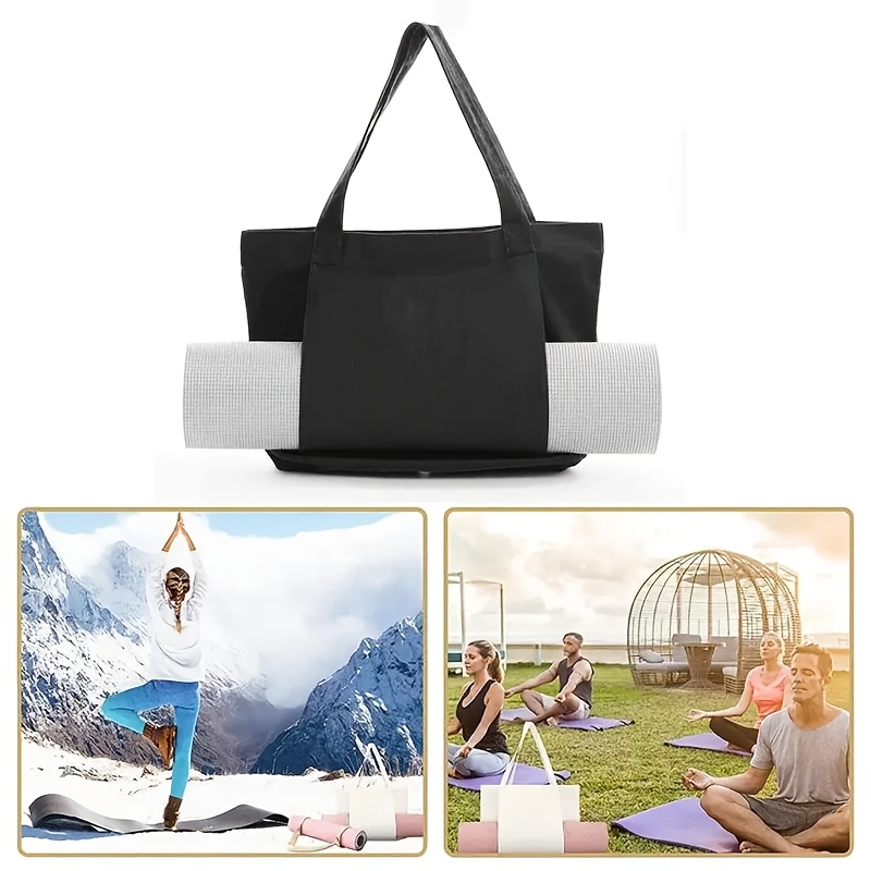 多目的ヨガバッグ ヨガマット収納トート 大容量 ポータブル  - Mat Pilates Yoga のレビューと価格