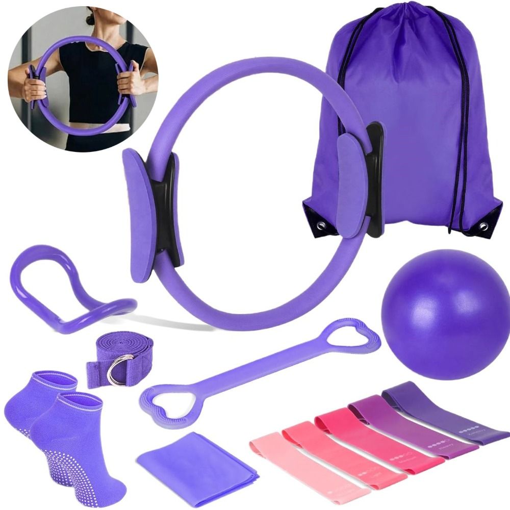 13個セット ポータブルピラティスボールセット 体重減少 ボ - Pilates Yoga For Weight Loss のレビューと価格