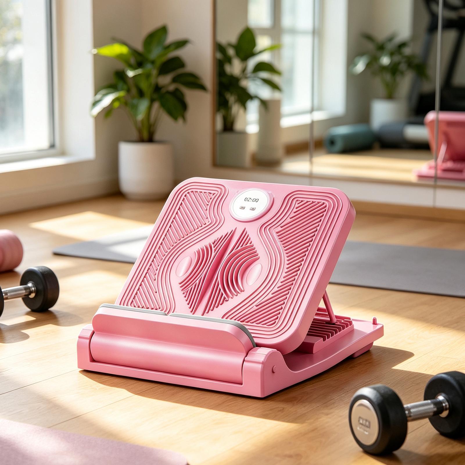 調節可能な滑り止め付きふくらはぎストレッチボード、タイマー付 - Home Pilates Yoga のレビューと価格
