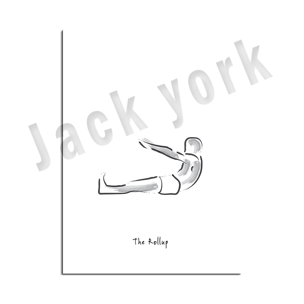 ピラティスエクササイズの白黒インフォグラフィック、ジョセフ・ - Pilates And Yoga Combined のレビューと価格