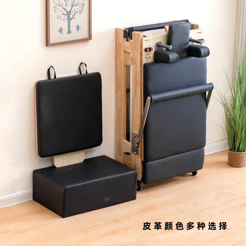ピラティス コアベッド 折りたたみ式 オーク材 ホームヨガス - Pilates Yoga Same のレビューと価格