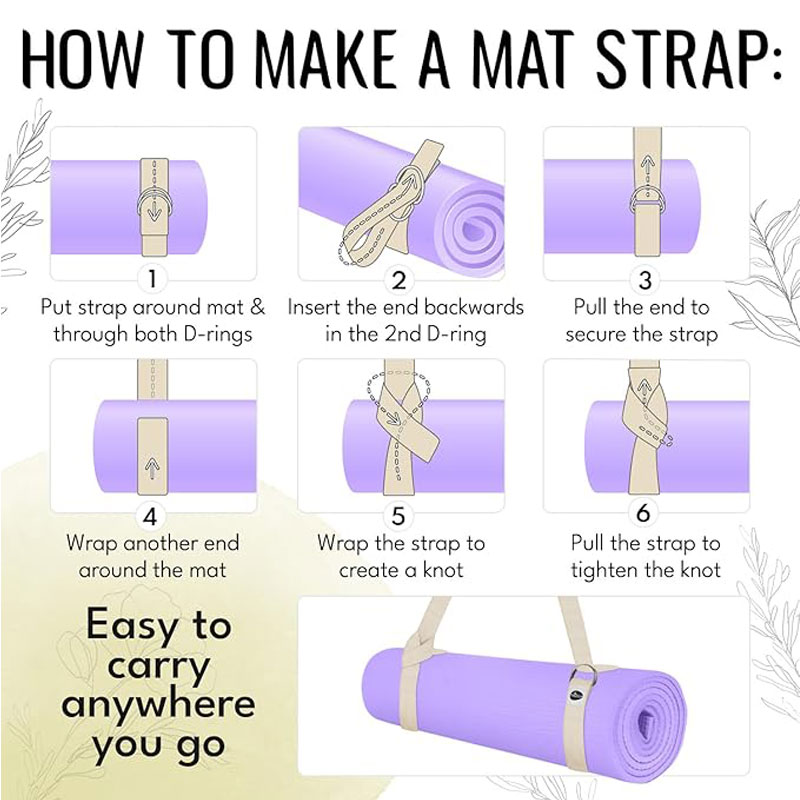 調節可能な滑り止めストラップ、ヨガ、ピラティス、ストレッチ、 - Mat Pilates Yoga のレビューと価格