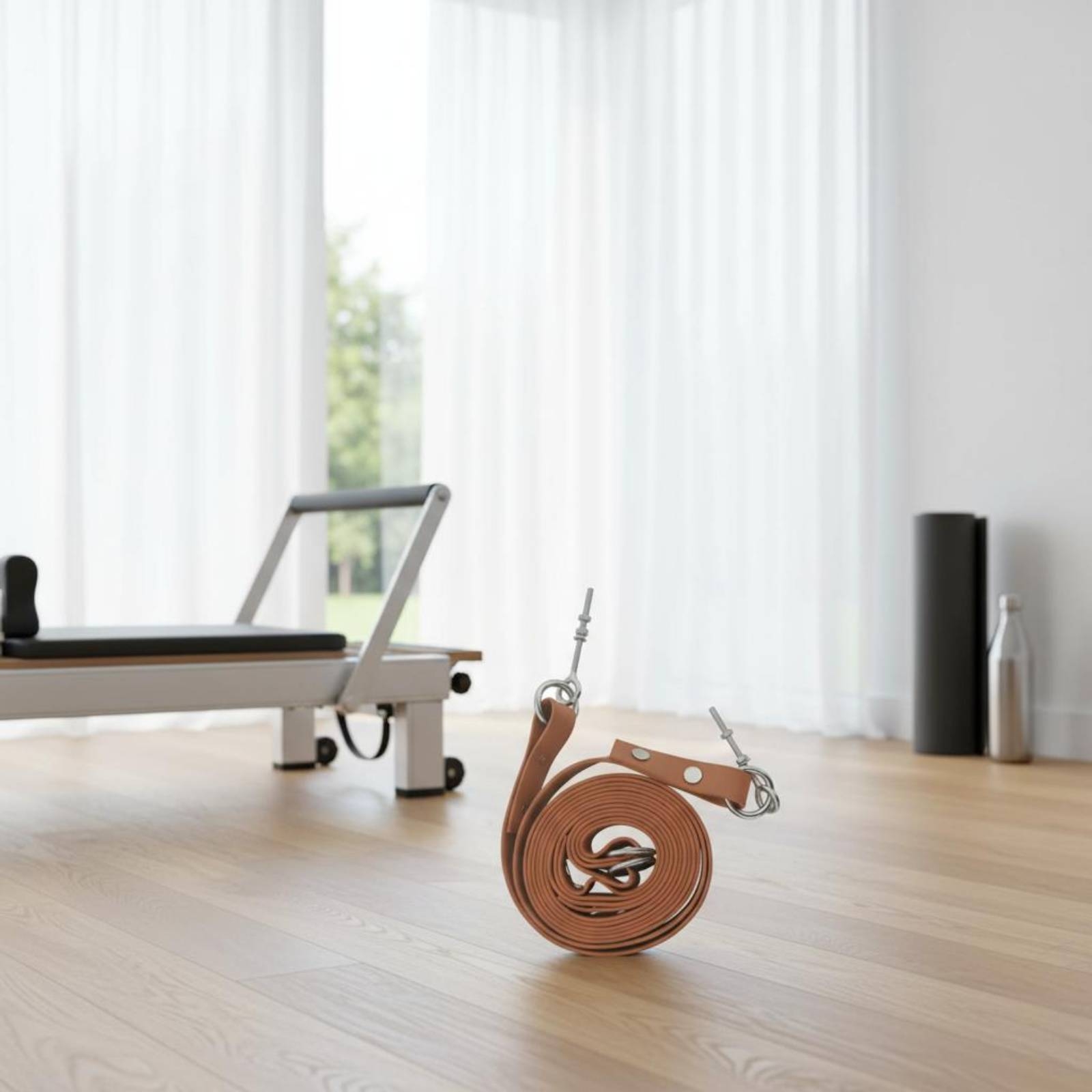 リフォーマー ダブルループストラップ 快適なピラティス ダブ - Pilates & Yoga En Talavera Raquel Díaz のレビューと価格