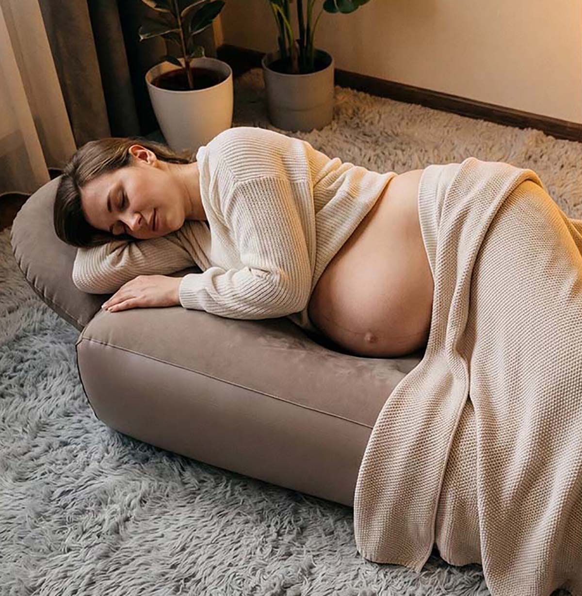 インフレータブル妊娠枕ヨガマット妊婦用インフレータブルマット - Mat Pilates Yoga のレビューと価格