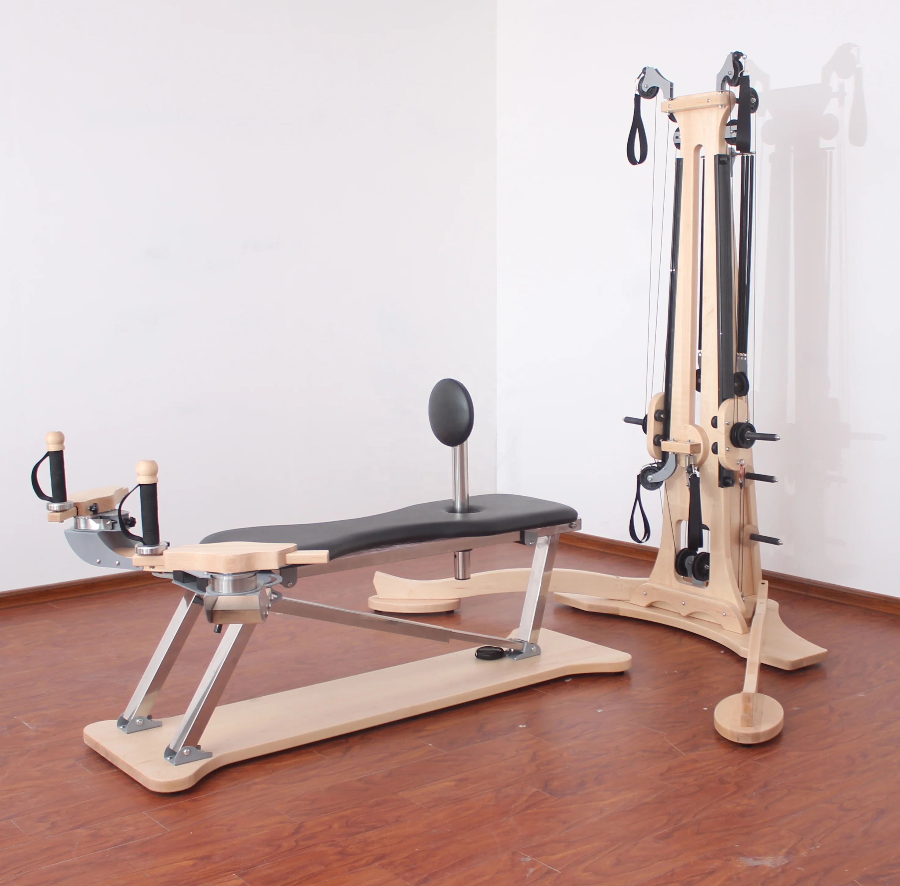 ヨガ ボディビルディング ジム ホームフィットネス機器 木製 - Pilates And Yoga Combined のレビューと価格