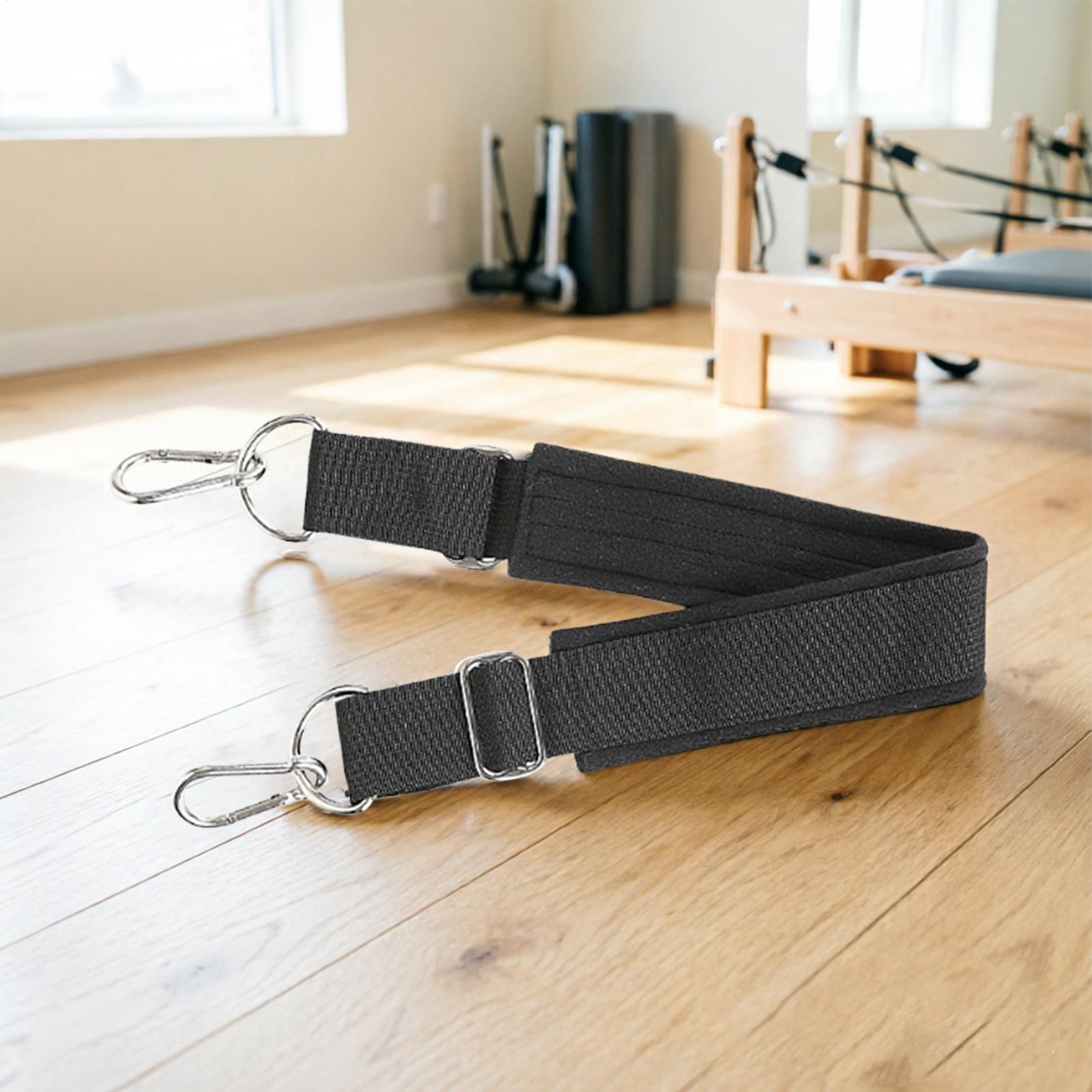 リフォーマーフットストラップ ダブルループ 厚手 滑り止め  - Home Pilates Yoga のレビューと価格
